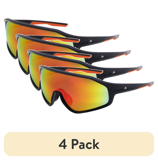 (4 Pack)  Speed Shield Sports Sunglasses