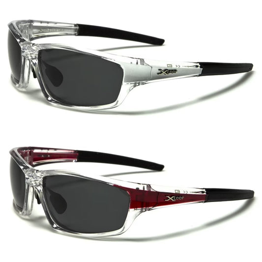 2 Pack New Polarized  1 SILVER & 1 RED Fishing Sports Men'S Sunglasses PZ-2418 Free Shipping